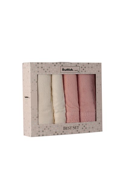 Özdilek Cream Powder Orkide Best Turkish Bath Set