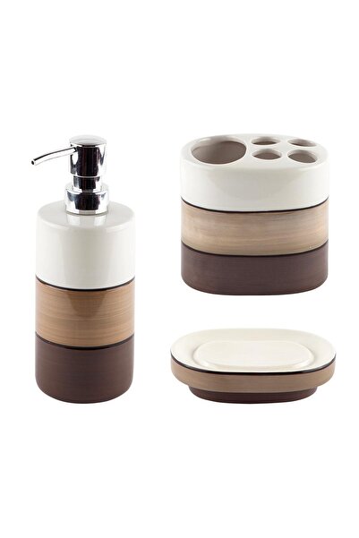 Prima Nova Gınza 3-Piece Bathroom Set