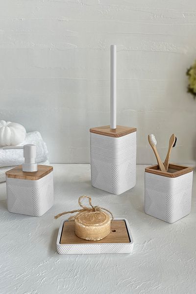 Prima Nova Madera 4-Piece Bathroom Set