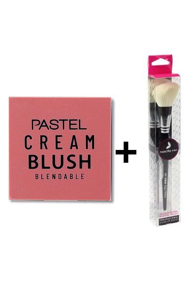 Pastel No 41 Blush + Nascita Blush Brush Set of 2
