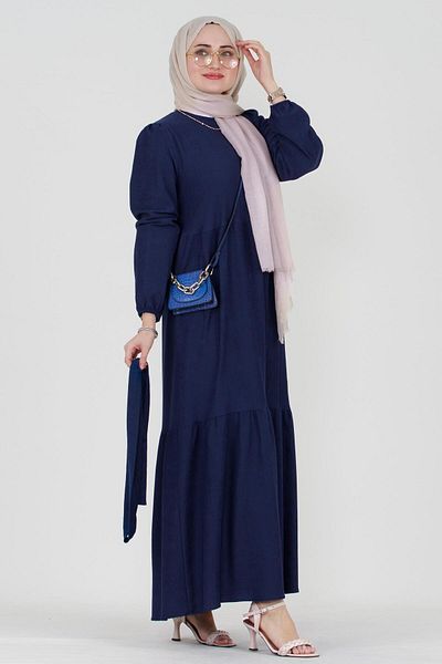 Sevitli Rochie Hijab Shura - Sax Albastru