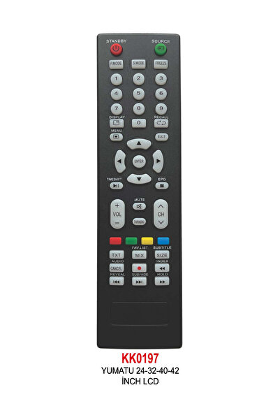 Yumatu 24-32-40-42 INCH LCD KUMANDA