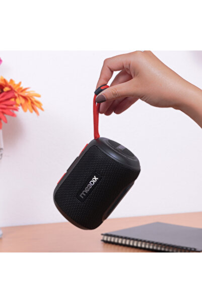 Moodix HO23T10 Bluetooth Speaker, Black 5W IPX6 Water Resistant