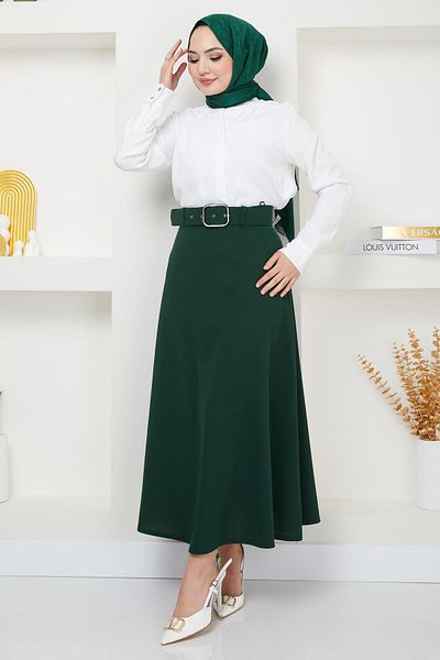 hafsamina Ζώνη Mevlana Φούστα Emerald HM2370