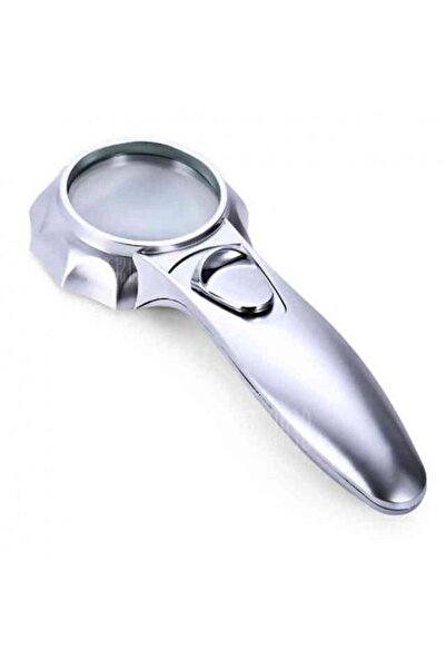 Skygo 7X Magnifying Glass 6 Led Lights Lighting 50Mm Optical Lens Handheld Magnifier