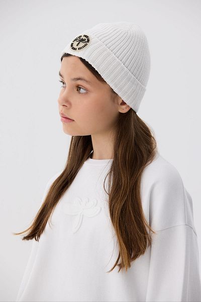 Tyess Bg Store Girl's White Beret
