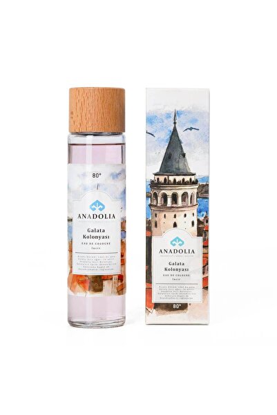 Anadolia Galata Incir Kokulu 80° Cam Şişe Kolonya 180 ml