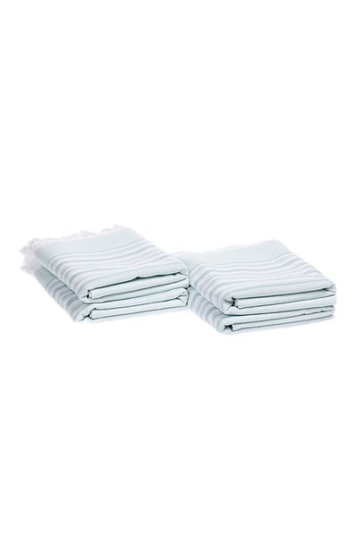 Özdilek Damla 4 τεμαχίων Pestemal Towel Mint 50x80 (ET)