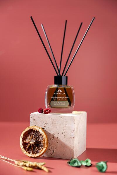 Anadolia Yeşil Mango & Portakal Premium Çubuklu Oda Kokusu 120 Ml