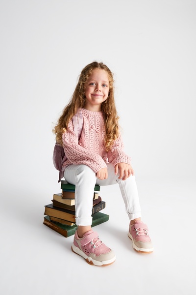 Vicco Homer Orthopedic First Step Baby Kids Sports Shoes Powder