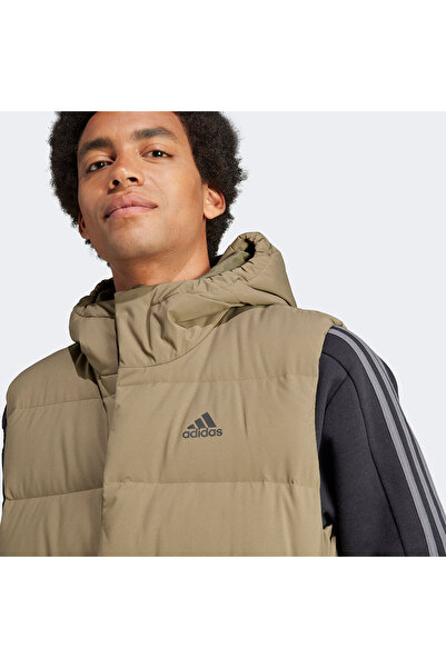 adidas HELIONIC Yeşil Erkek Yelek IK3189