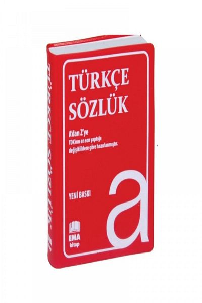Ema Çocuk Turkish Dictionary with Plastic Cover