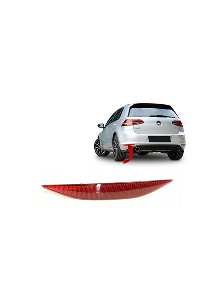 gkl Golf 7 2013-2017 Rear Bumper Left Reflector 5g 0945105 A