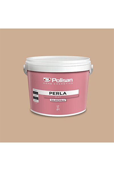 Polisan 4032 - Elegan Mocha - Ci-6265 12,5 Litre Perla Mat Silikonlu Iç Cephe Boyası (28800012010)