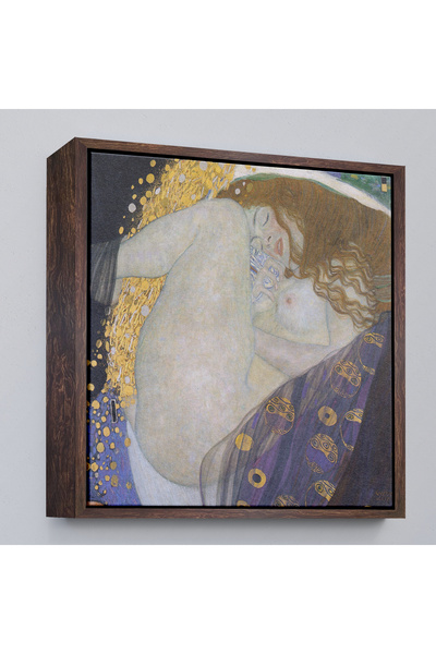 Limitless Gustav Klimt's the Virgin of the Danube Painting with Wooden Frame-8318