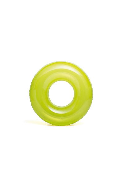 Intex حلقة سباحة للأطفال - - جامبو شفاف - أخضر - 76 سم (59260)