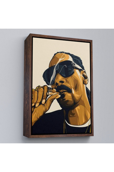 Oxyteez Pictură Snoop Dogg cu cadru din lemn-7840