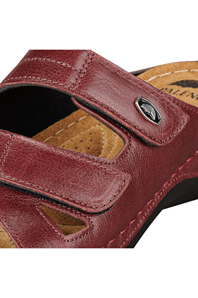 Paleng Women's Adjustable Genuine Leather Slippers