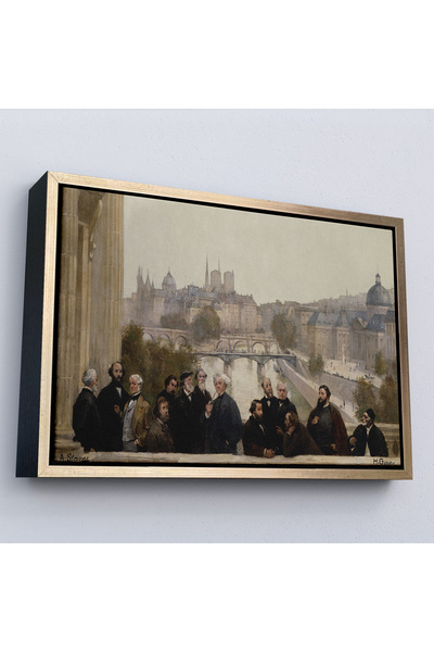 Oxyteez Henri Gervex într-un cadru de lemn - Panoramas de secol Rousseau Tabl...