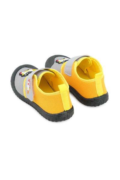 GEZER Summer Boy's Pvc Sole Velcro Adjustable Linen Casual Shoes