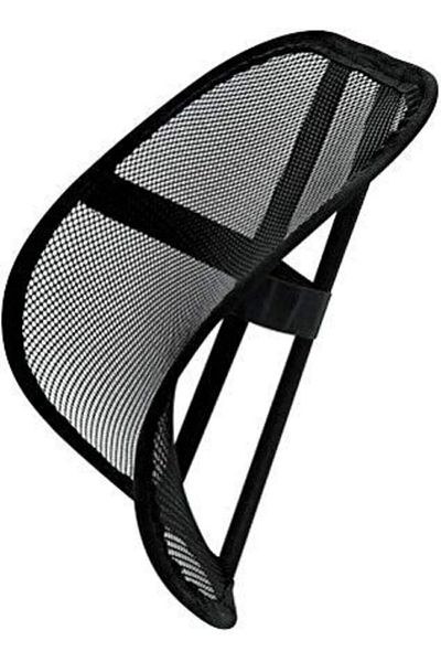 Autokit Mesh Auto Lumbar Support - Mesh Anti-Sweat Backrest - Office Chair Backrest