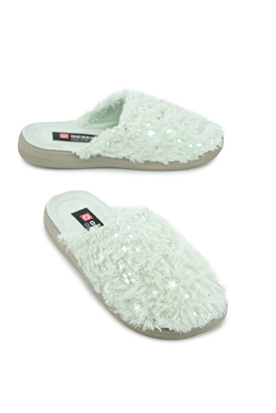 GEZER Kışlık Kadın Ev Bahçe Terlik