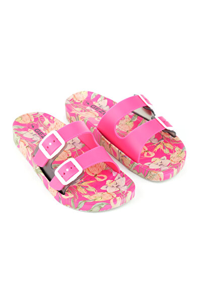 GEZER Καλοκαιρινές ρυθμιζόμενες γυναικείες παντόφλες με δύο αγκράφες, κατάλληλες για υγρό δάπεδο