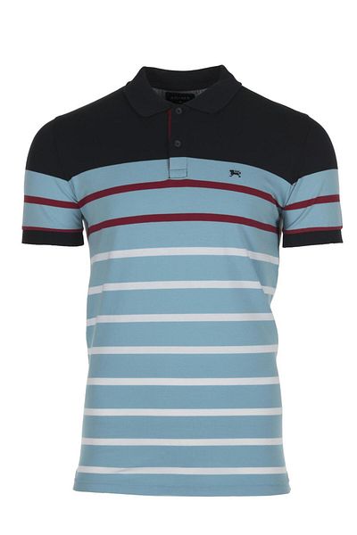Arma Tricou turcoaz cu gât polo pentru bărbați Y7tyo7173