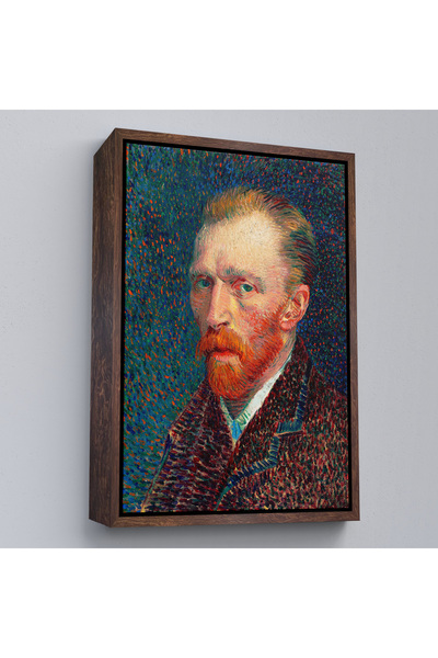 N NOXXO Vincent Van Gogh cu cadru din lemn - Pictură autoportret-7453