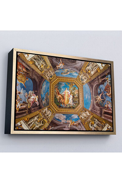 Oxyteez Ζωγραφική σε Φρεσκόγραφο στο Μουσείο του Βατικανού Ρώμη Ιταλία με ξύλ...