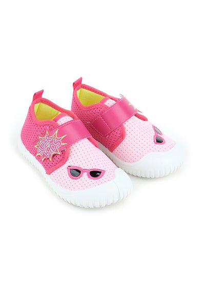 GEZER Summer Linen Girls Adjustable Shoes