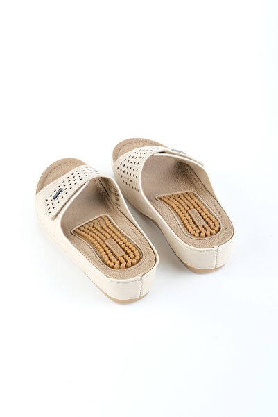 GEZER Papuci de vară pentru femei cu talpă cu masaj