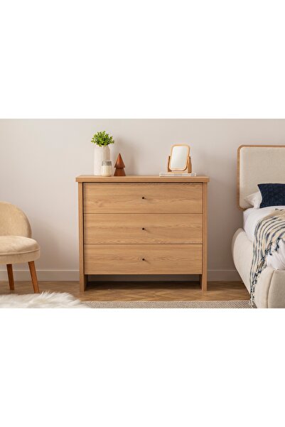 Vivense Luna Pandia Şifonyer, Meşe