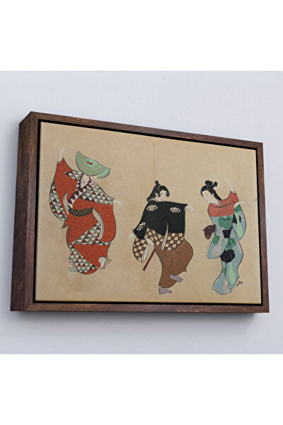 Oxyteez Kamisaka Sekka cu cadru din lemn - Tablou japonez Dand-7065