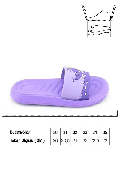 GEZER Papuci Eva pentru fete - Pentru Vară, Baie Acasă, Grădină, Piscina, Plajă