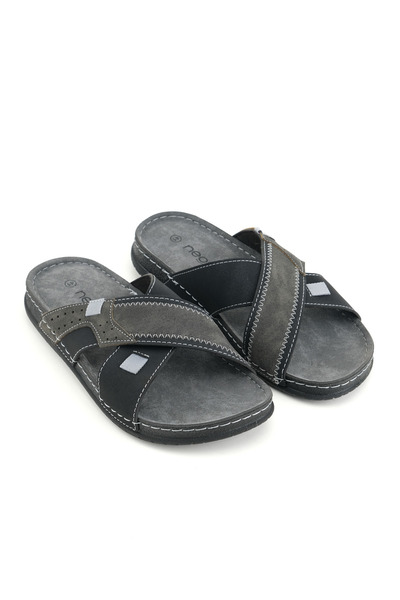 GEZER Чоловічі літні капці Синтетична шкіра Неософт Зручна підошва Повсякденне використання