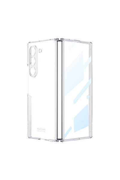 Ahlttiba غطاء زجاجي كامل متوافق مع هاتف سامسونج جالاكسي زد فولد 6