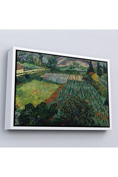 Oxyteez Vincent Van Gogh cu cadru din lemn - Pictură câmpului cu papuși - Câm...