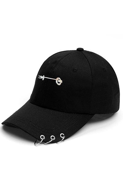 Köstebek Black Three Piercing Safety Hat