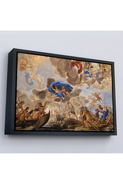 Oxyteez Tablou cu vedere panoramică de tavan din Florența, Italia Palazzo Med...