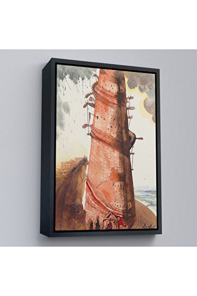 Oxyteez Salvador Dali cu rama din lemn - Tabla Turn-7394