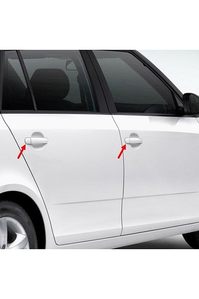 TOPRAN غطاء مقبض فتح الباب الخارجي الأمامي والخلفي الأيمن والأيسر متوافق مع Seat Toledo 1999-2004 Bademi 3b4839879أ (1 قطعة)