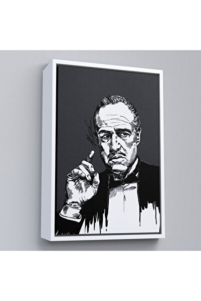 Oxyteez Pictură Mafia Bunicul cu cadru din lemn-7939