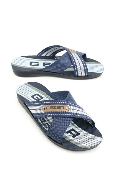 GEZER Summer Star Pu Casual Παντόφλες για Ανδρικό Σπίτι Κήπο