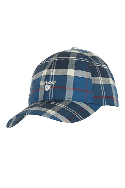 Barbour Tartan Sports Şapka Ny58 Summer Navy