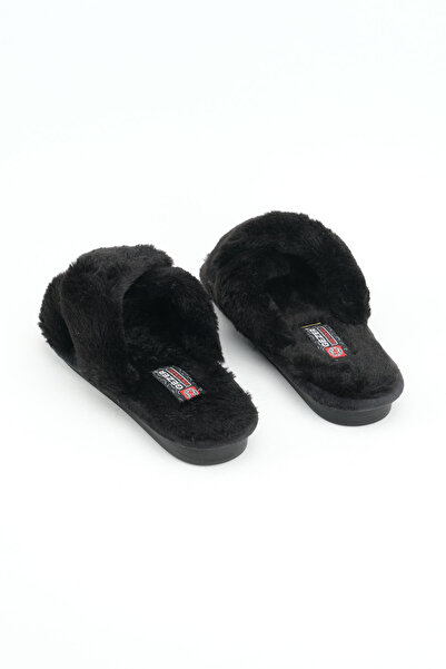 GEZER Kışlık Kadın Peluşlu Ev Terlik