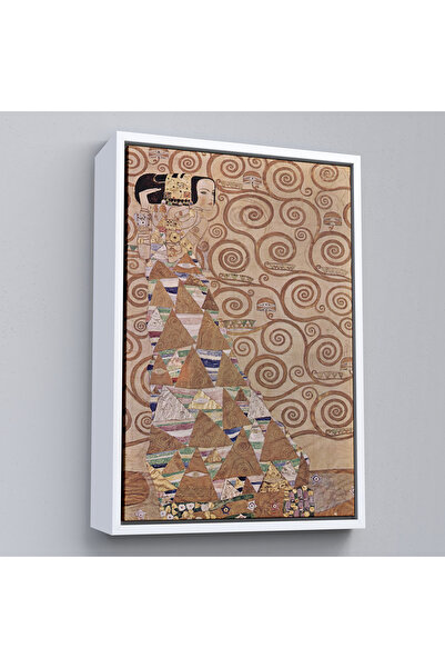 Home Wood Framed Gustav Klimt - Tree of Life Painting - Expectation from Tree of Life-7293