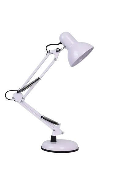 Noas Munich White Table Lamp E27 Lampholder Yl86 1210
