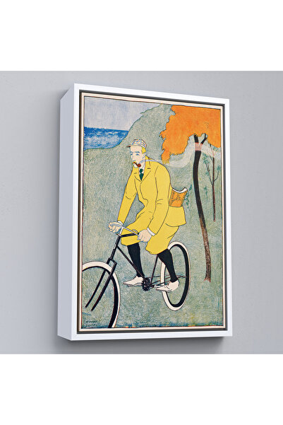 Oxyteez Edward Penfield într-un cadru de lemn - Pictură de oameni în costum g...