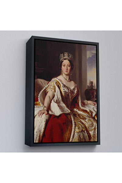 N NOXXO Franz Xaver Winterhalter cu cadru din lemn - Pictură Regina Victoria - Regina Victoria-8038